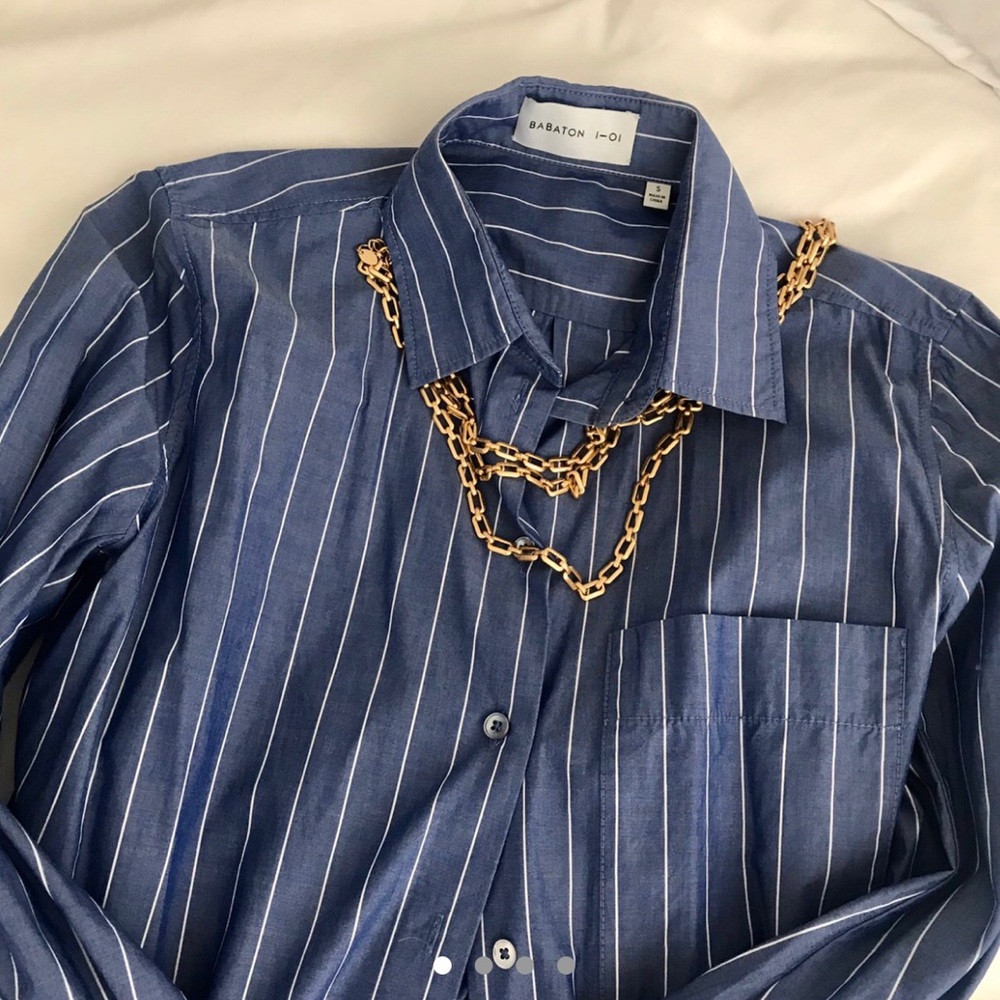 Babaton Pinstripe bottom up